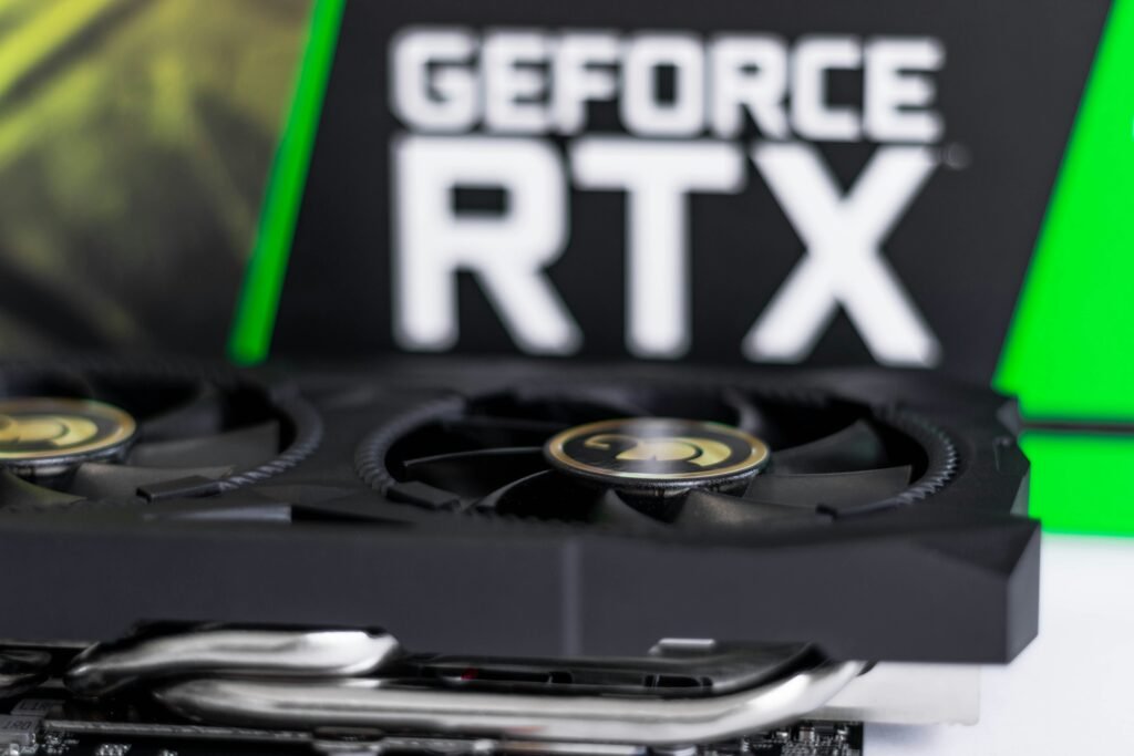 What is NVDA and Why People are Waiting for NVDA Stock Split a close up of a graphics card on a table
