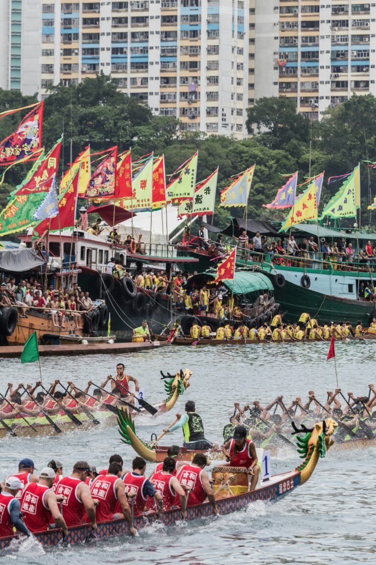 Dragon Boat Festival 2024: A Celebration of Tradition and Community group of people riding dragon boat on water