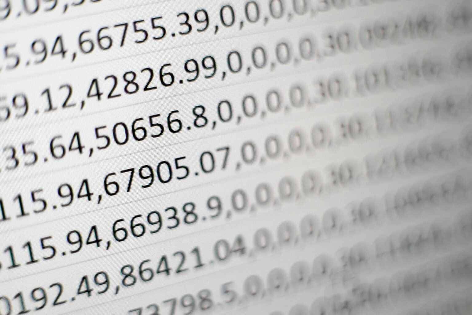 The Role of Big Data in Healthcare white printing paper with numbers