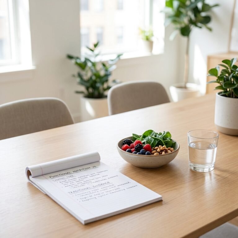 Functional Nutrition Explained: What It Actually Means Functional Nutrition vs. Traditional Dietitian Advice